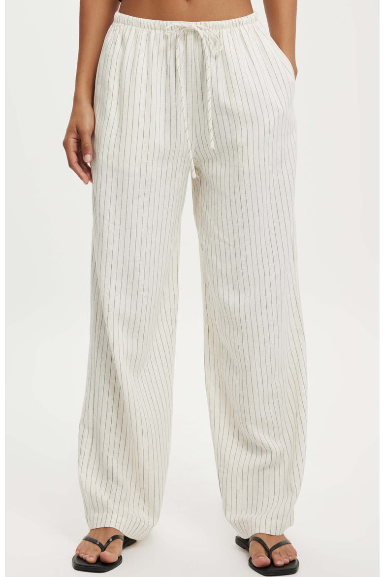 Women's Haven Wide Leg Pant, Main, color, Dahna Pinstripe