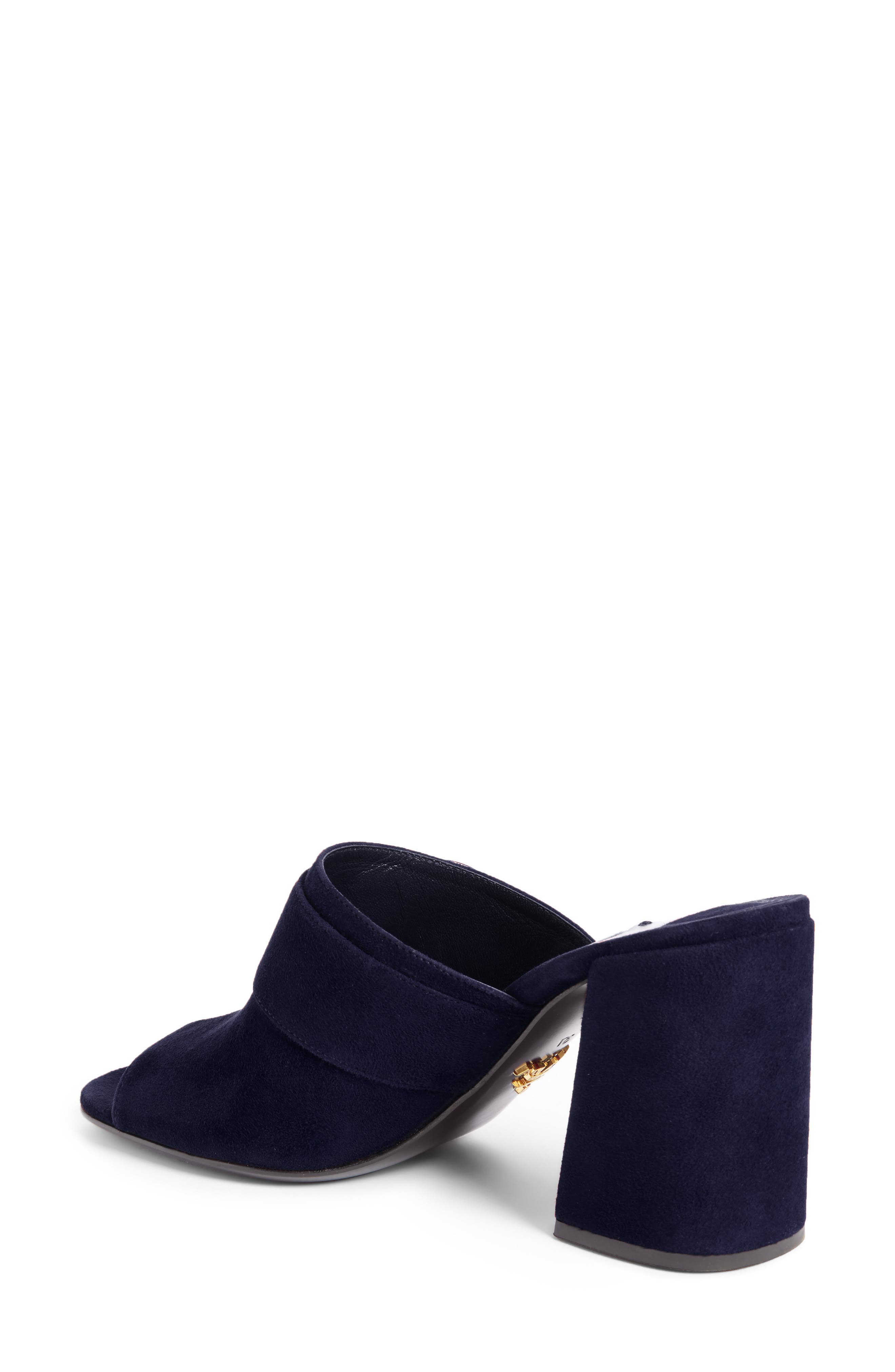 Prada Button Mule, Alternate, color, 