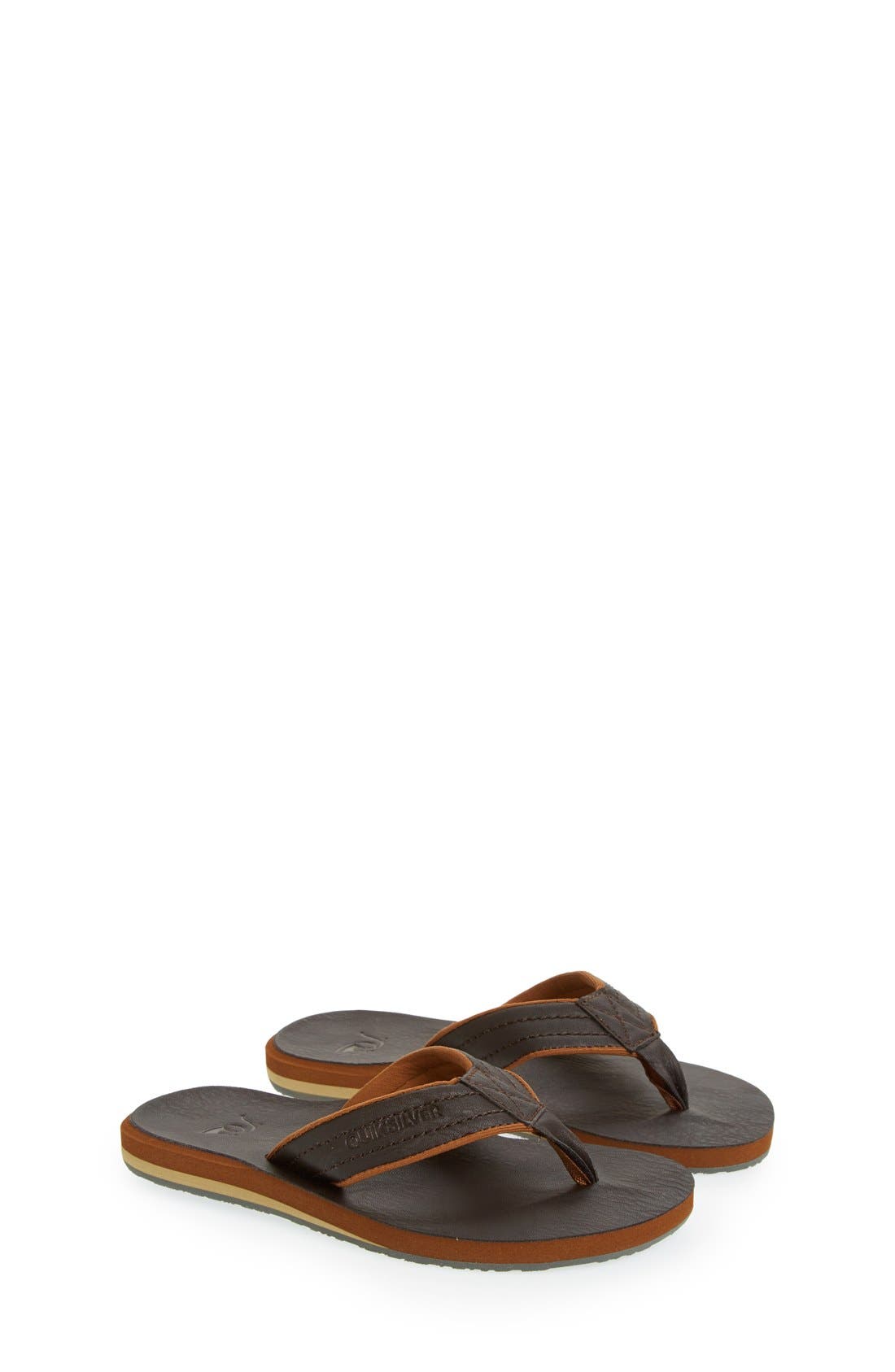 Quiksilver Carver Flip Flop, Main, color, 