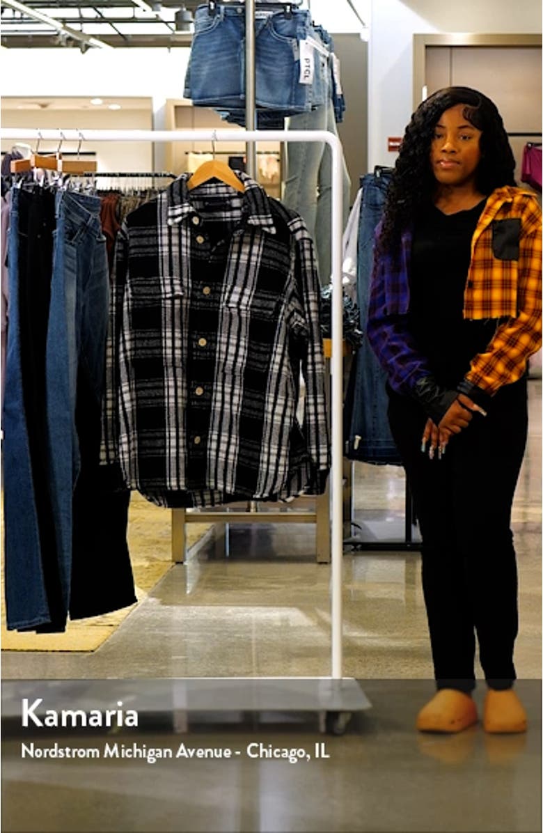 Imber Relaxed Fit Check Overshirt, sales video thumbnail