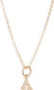 Nashelle Initial Pendant Necklace