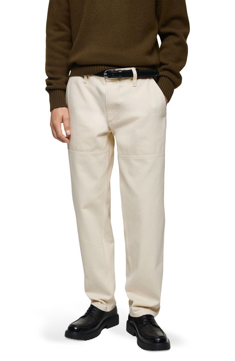 MANGO Regular Fit Straight Leg Jeans, Main, color, 