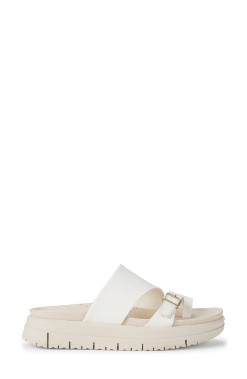 Baretraps Henrika Slide Sandal In Off White Leather