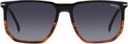 Carrera Eyewear 58mm Square Sunglasses