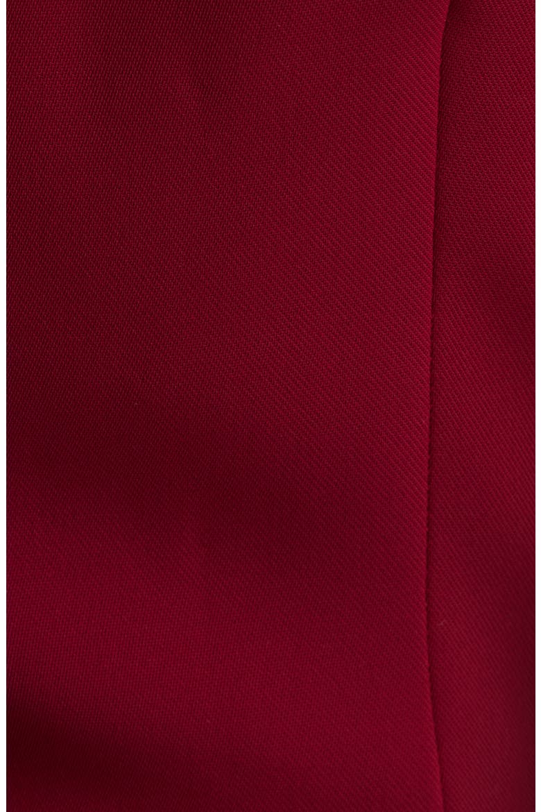 Bow Detail Bustier Top, Alternate, color, RUMBA RED