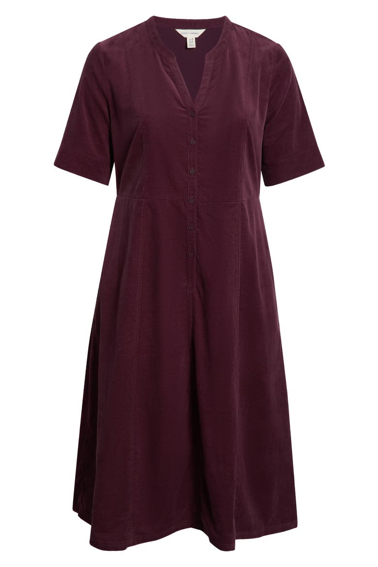 Wightwick Organic Cotton Denim Midi Dress, Alternate, color, DARK HELLEBORE