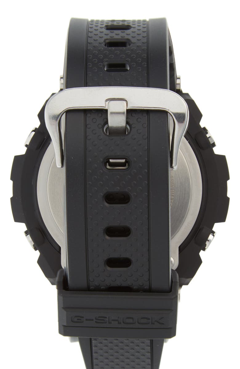 G-SHOCK 'G-Steel' Ana-Digi Resin Strap Watch, 59mm x 52mm, Alternate, color, 