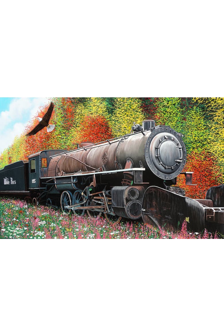 Skagway Locomotive 550 piece Jigsaw Puzzle for Adults, Alternate, color, Multicolor