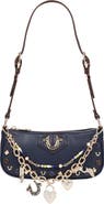 True Religion Studded Chain Faux Leather Shoulder Bag