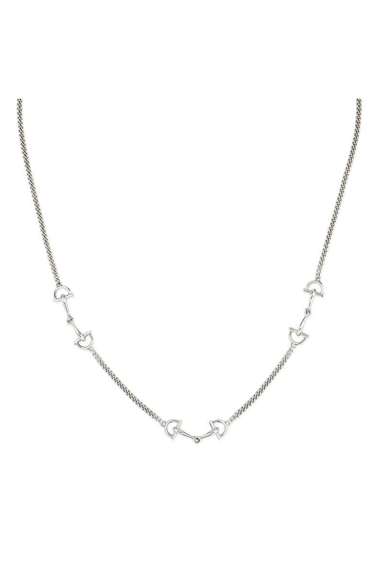 Staffa Station Necklace, Alternate, color, SILVER