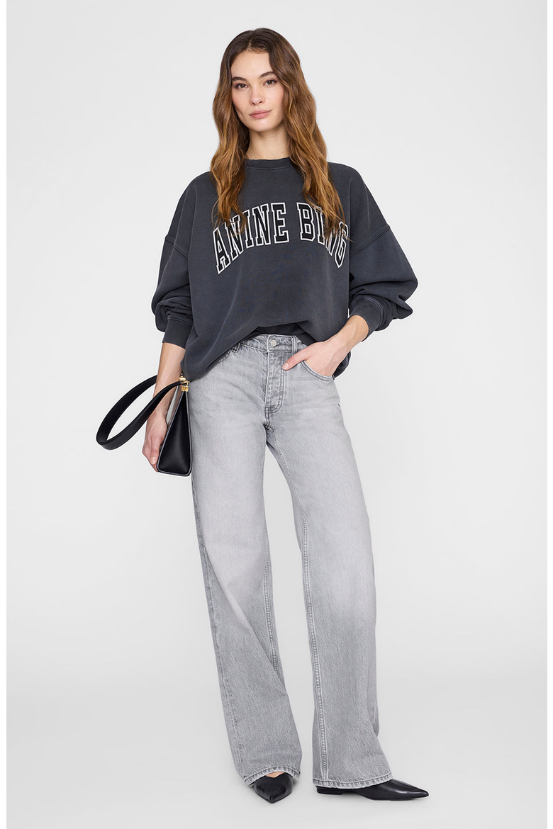 Miles New Classic Sweatshirt, Main, color, Washed Black
