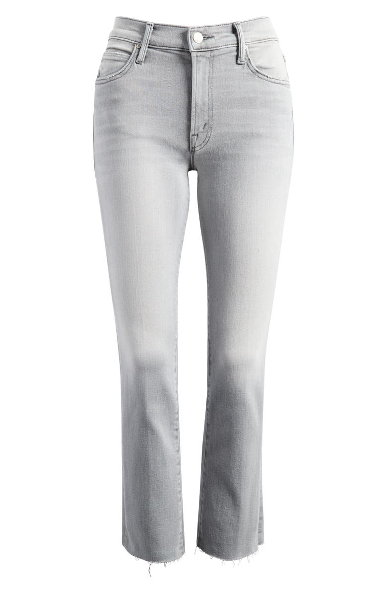 MOTHER The Rascal Frayed Ankle Slim Jeans, Alternate, color, Noted