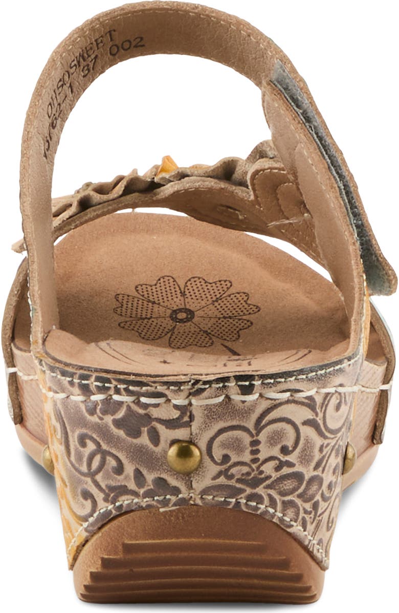 L'Artiste by Spring Step Oh So Sweet Platform Sandal, Alternate, color, Grey Multi