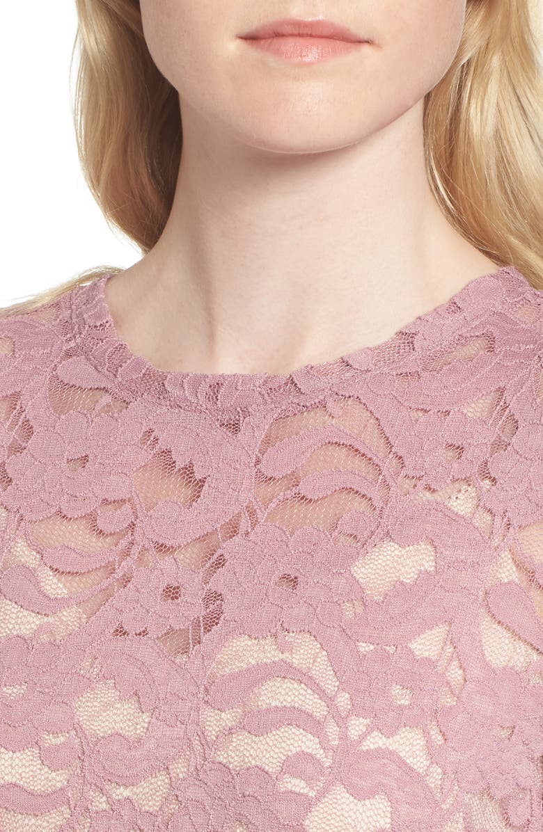 Hinge Lace Top, Alternate, color, 