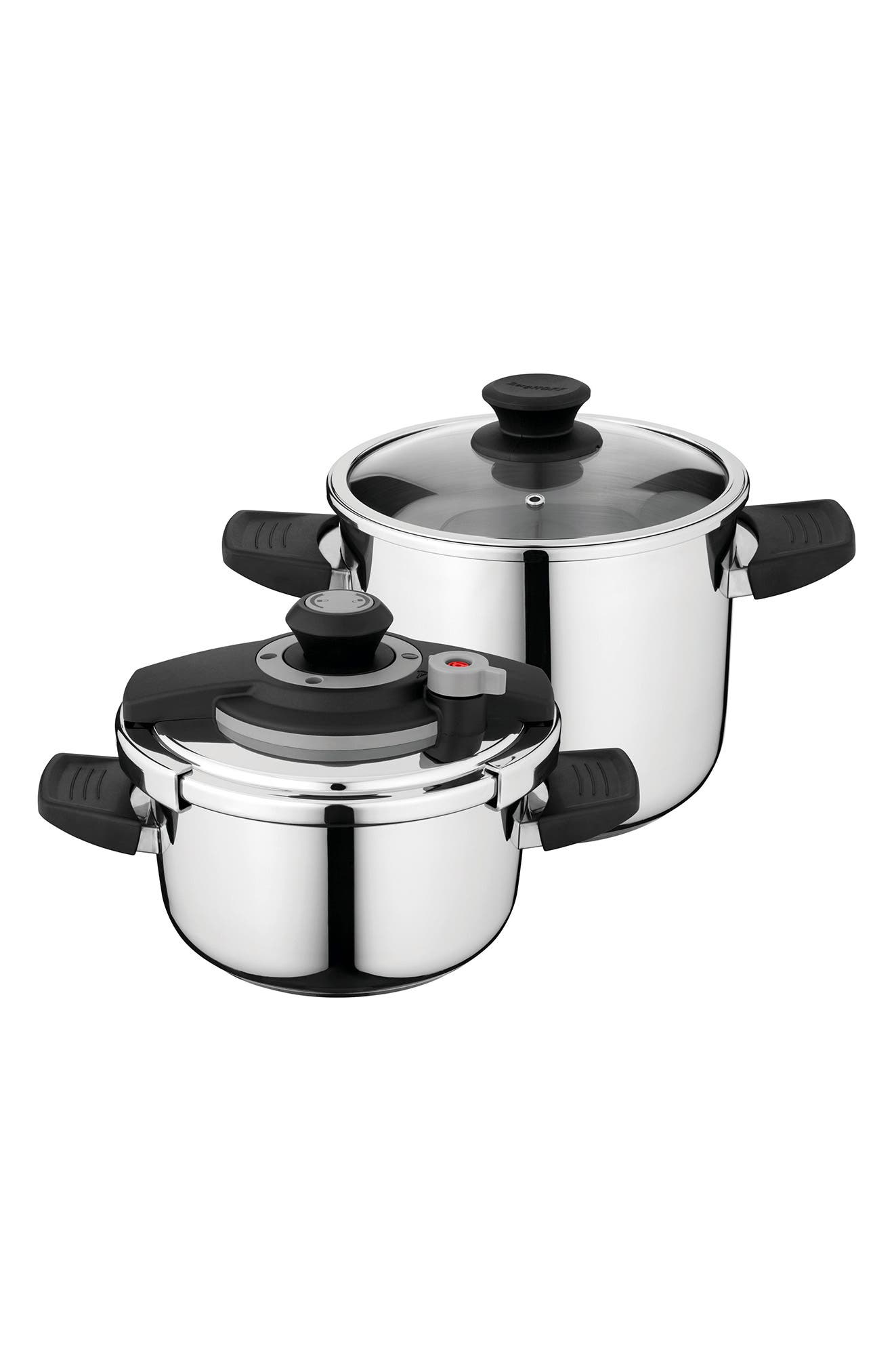 BergHOFF INTERNATIONAL Vita 18/10 SS 4-Piece Pressure Cooker Set