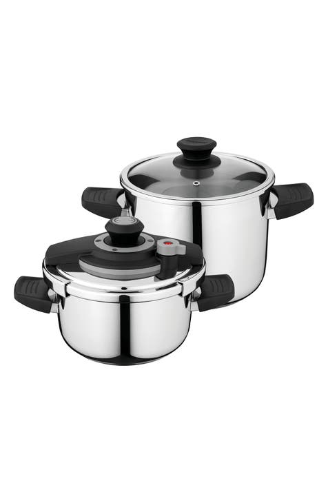 INTERNATIONAL Vita 18/10 SS 4-Piece Pressure Cooker Set