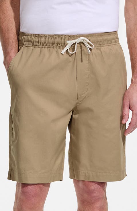 9" Pull On Deck Shorts