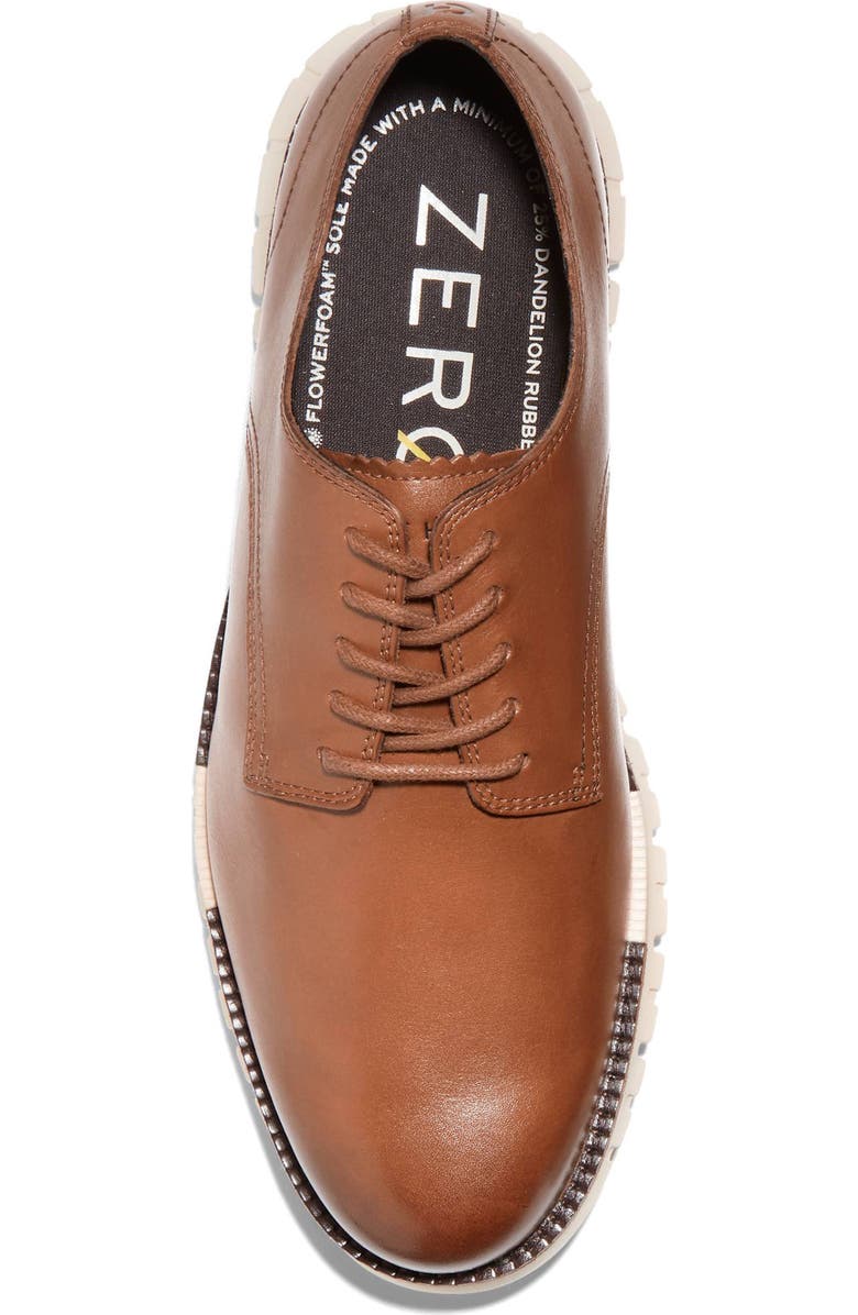 Cole Haan ZeroGrand Remastered Plain Toe Derby, Alternate, color, Ch British Tan/Ivory