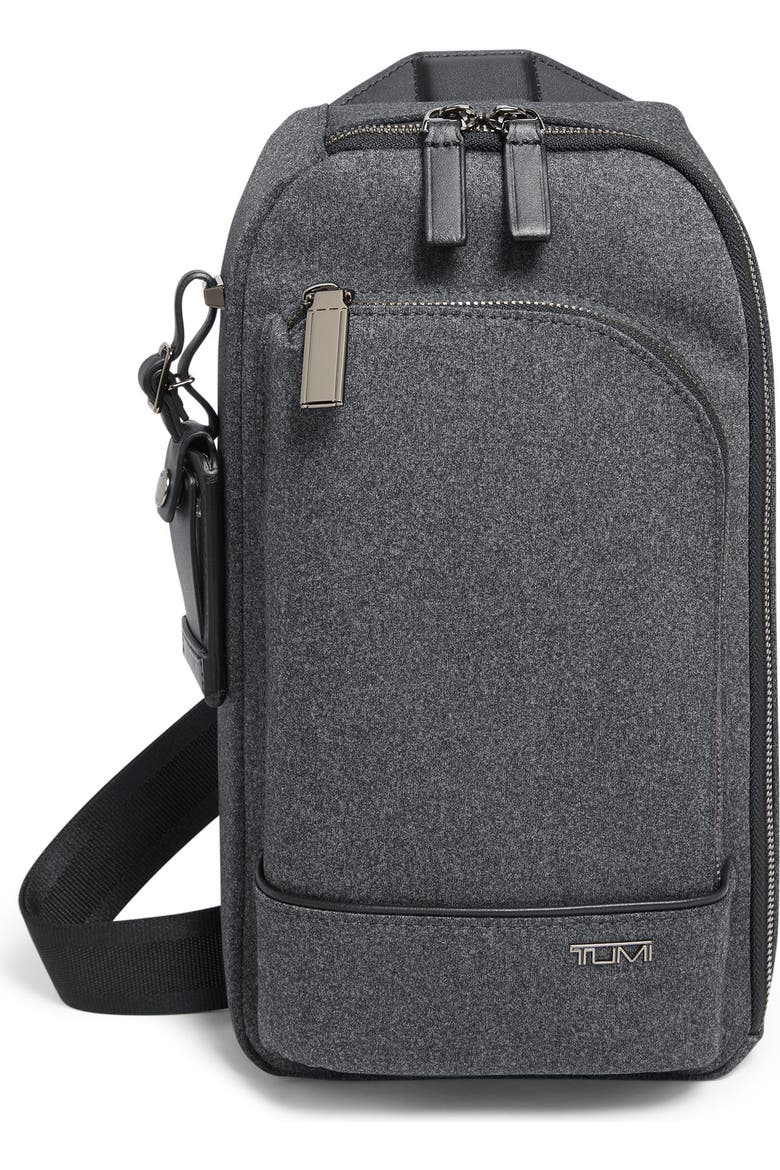 tumi backpack sling purse Alpha Navy On the days that only call for your absolute necessities TUMI Harrison Gregory Sling Limestone