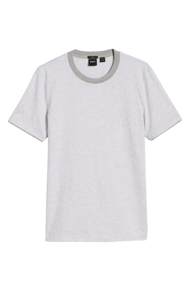 BOSS HUGO BOSS Tessler Crew Neck Ringer T-Shirt, Alternate, color, 