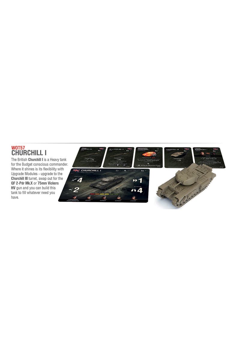 British Churchill I Expansion, Alternate, color, Multicolored