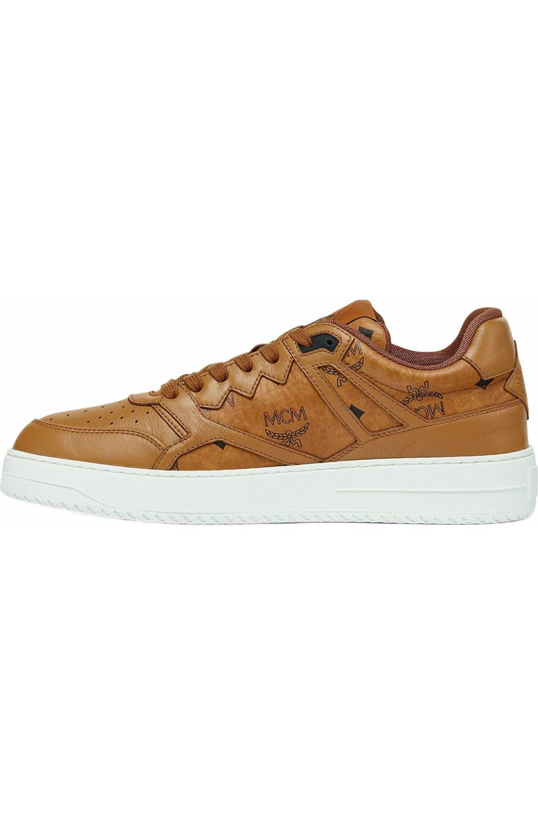 MCM Neo Terrain Lo Sneakers in Visetos, Alternate, color,