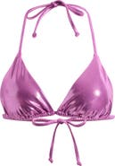 Becca Liquid Metal Triangle Bikini Top