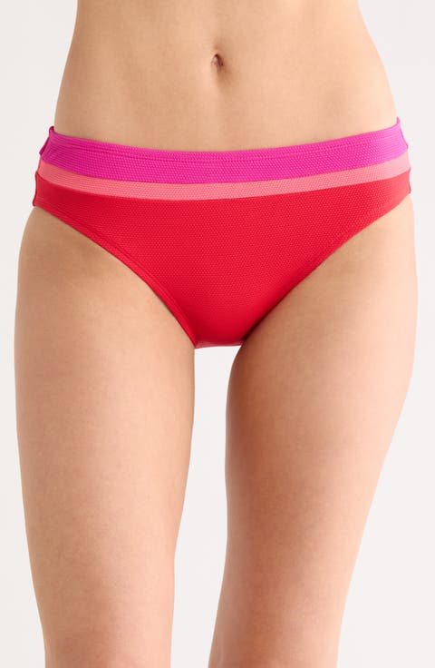 Island Cays Colorblock Hipster Swim Bottoms