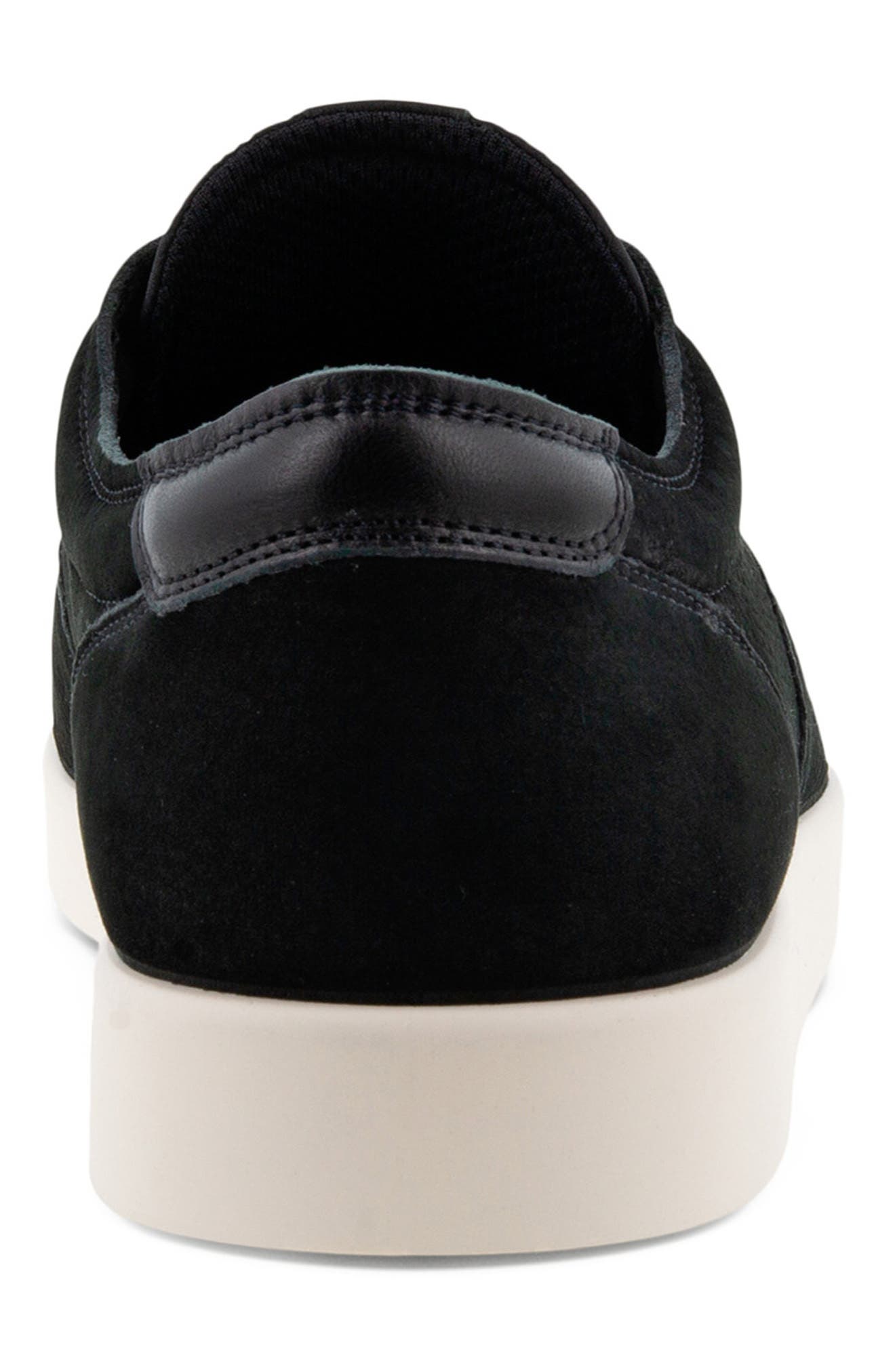 ECCO Street Lite Water Resistant Leather Sneaker, Alternate, color, 