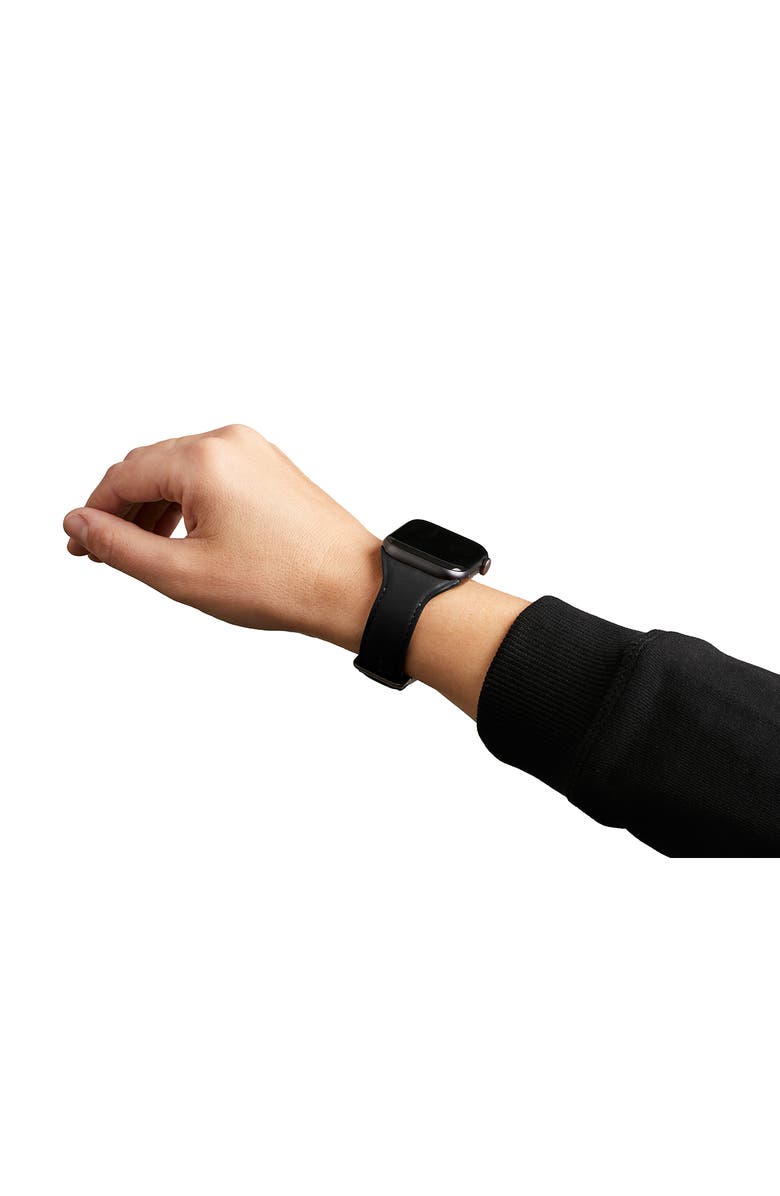 Bellroy Small Classic Apple Watch<sup>®</sup> Watchband, Alternate, color, Black