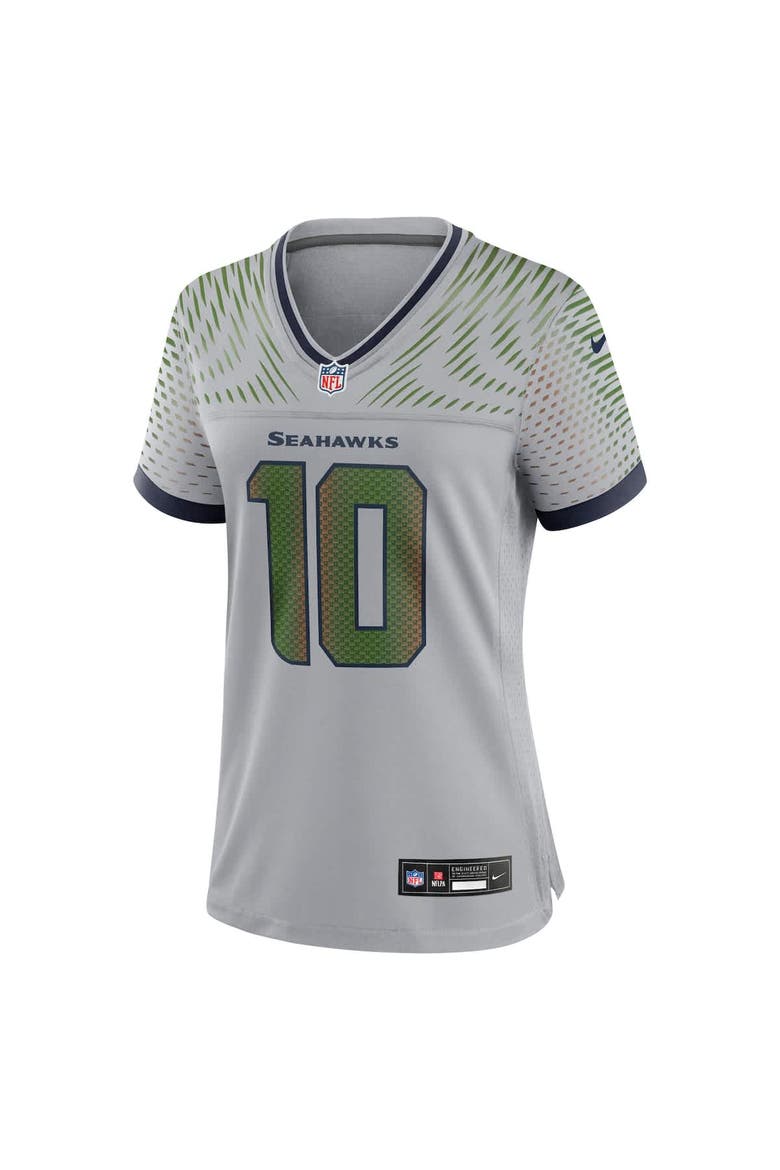 Women's Nike Cooper Kupp Wolf Gray Seattle Seahawks 2025 Rivalries Collection Game Jersey, Alternate, color, Gray