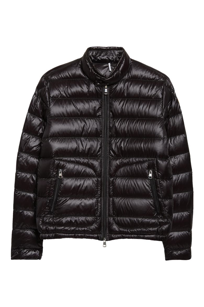 Acorus Short Down Jacket, Main, color, BLACK