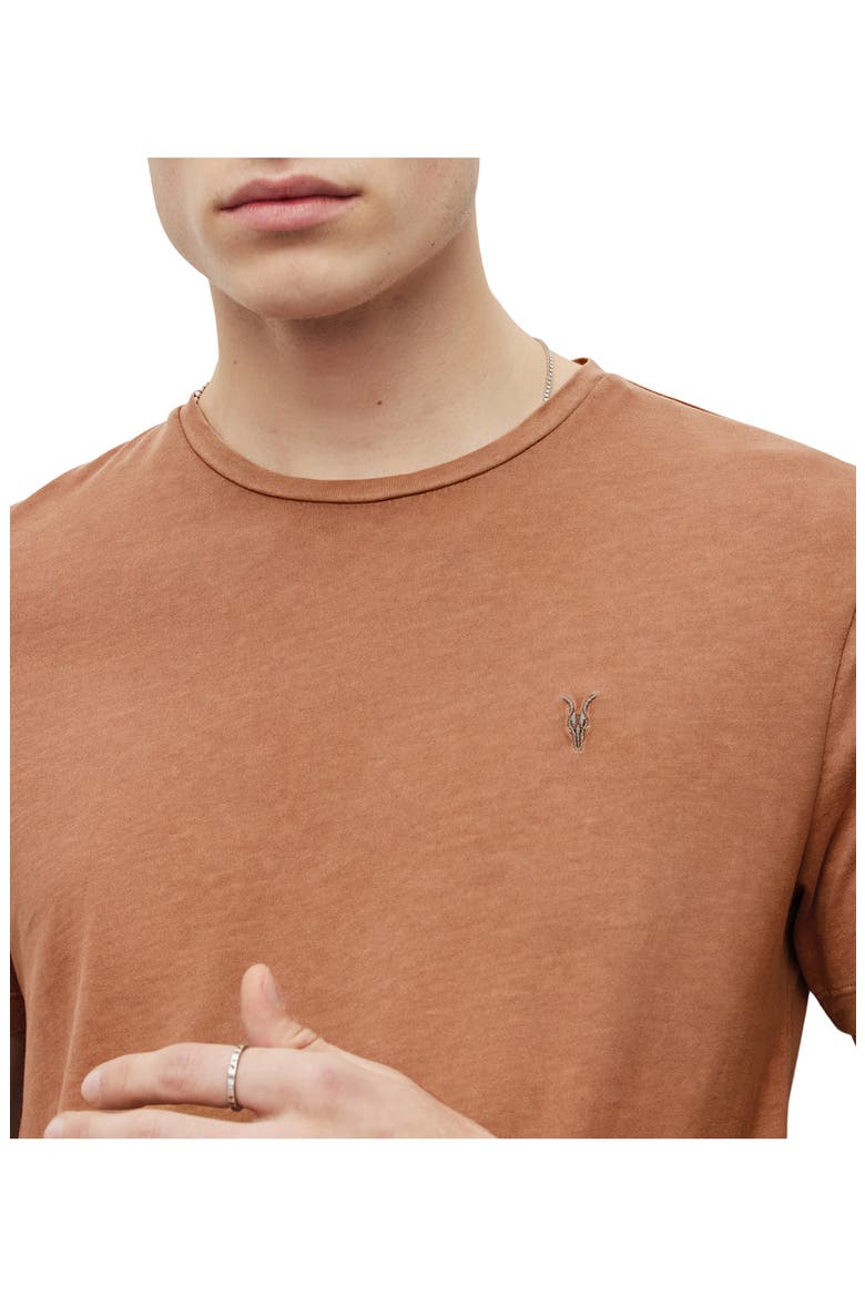 Ossage Cotton T-Shirt, Alternate, color, TERRACOTTA PINK