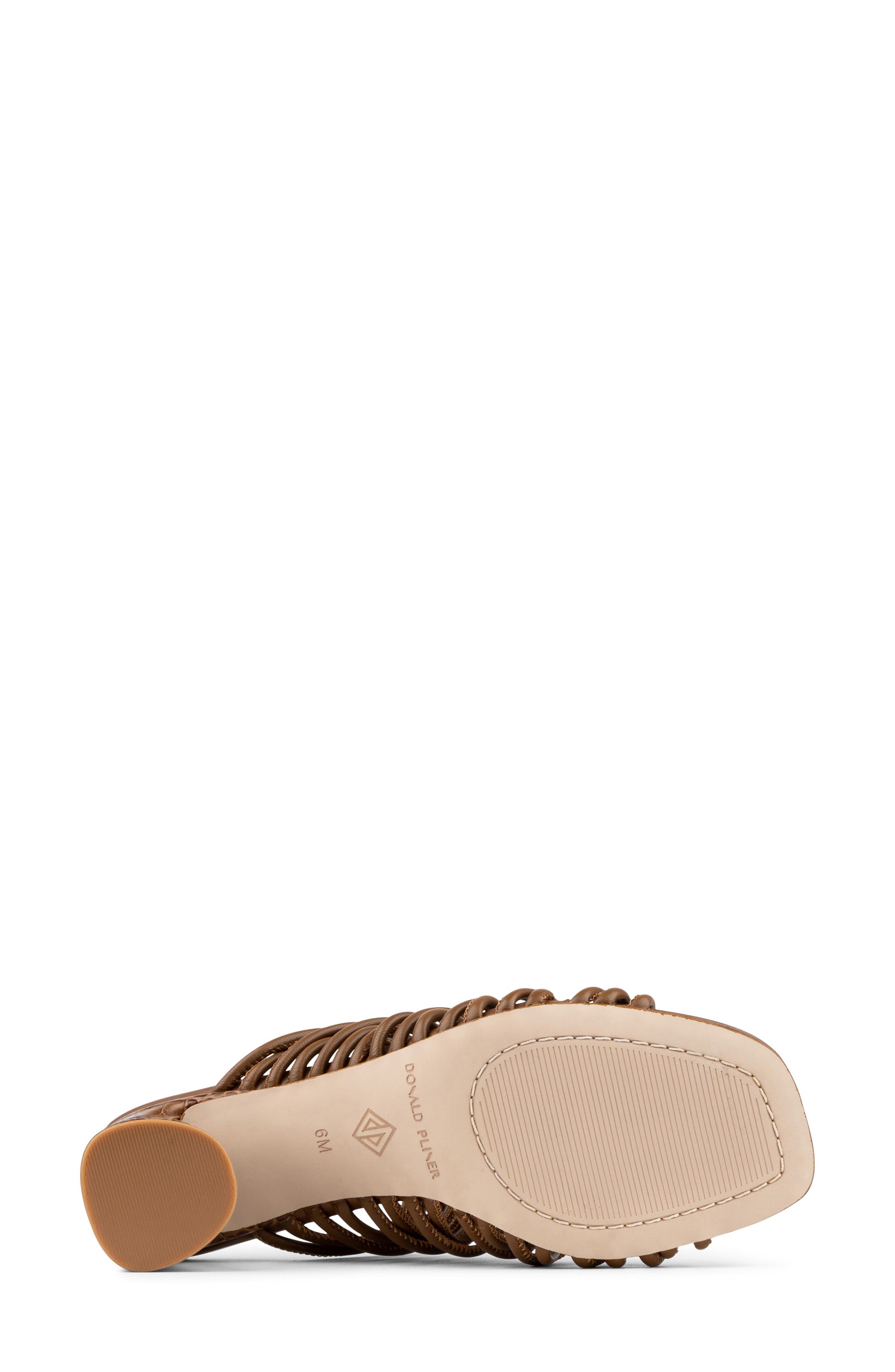 Vyta Strappy Block Heel Sandal, Alternate, color, SADDLE