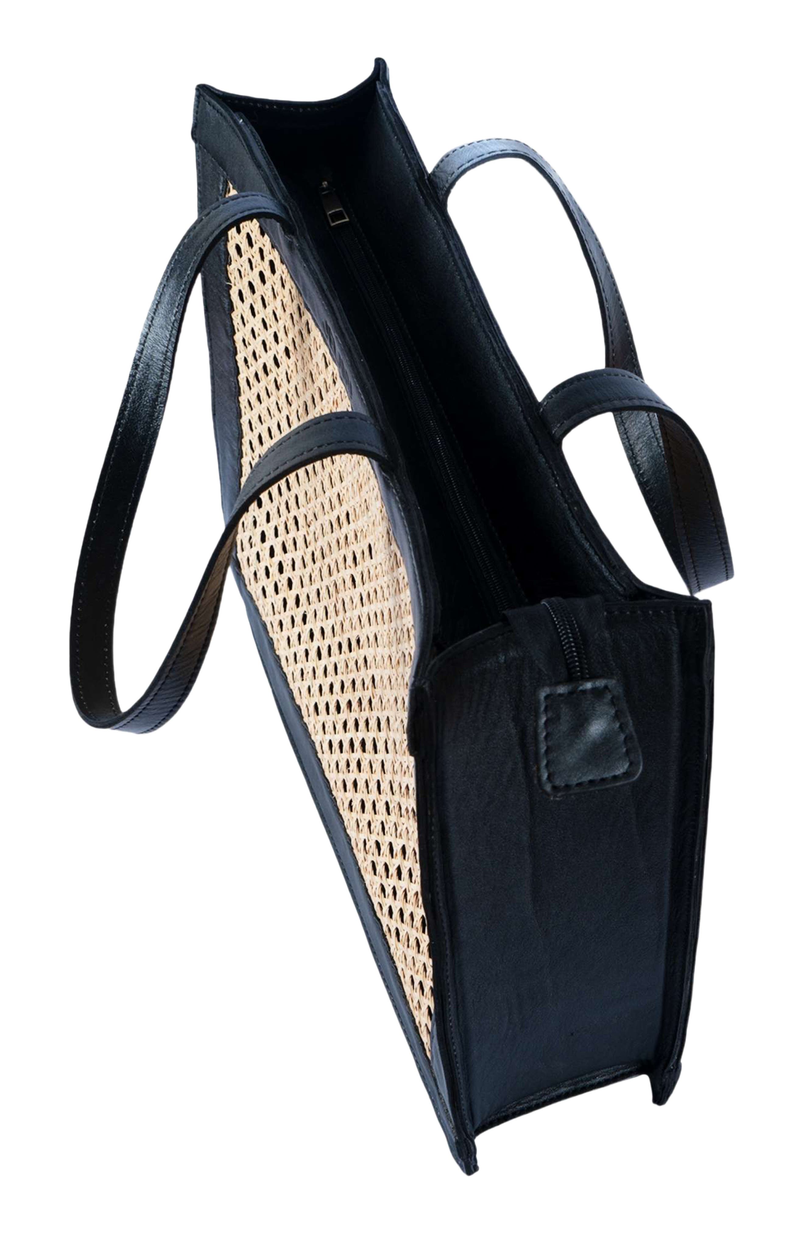 Jelavu Hurley Tote, Alternate, color, Natural / Black