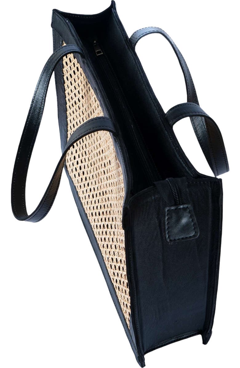 Jelavu Hurley Tote, Alternate, color, Natural / Black