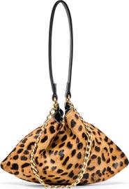 Dolce Vita Jagger Animal Print Genuine Calf Hair Shoulder Bag