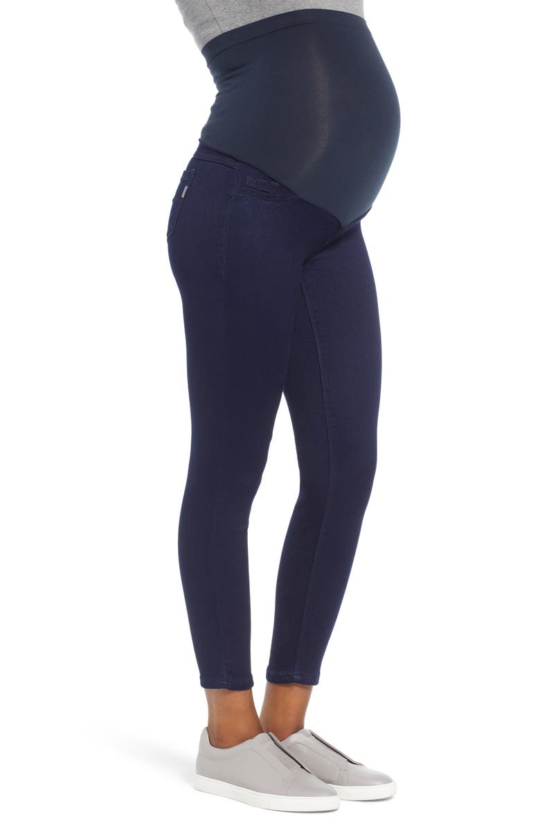 1822 Denim Butter Ankle Super Skinny Maternity Jeans, Alternate, color,