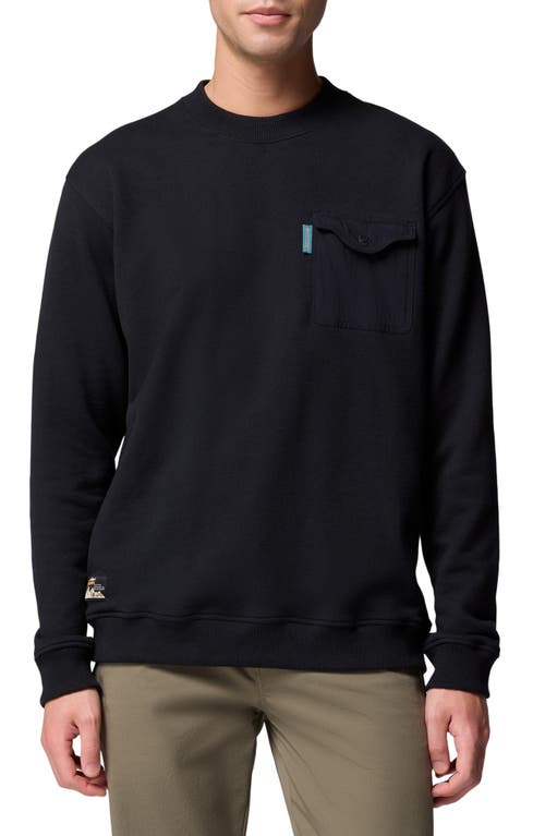 Columbia High Cascades French Terry Sweatshirt In Blue