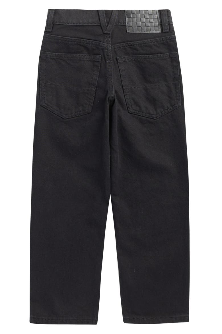 Kids' Check-5 Loose Fit Jeans, Alternate, color, STONEWASH BLACK
