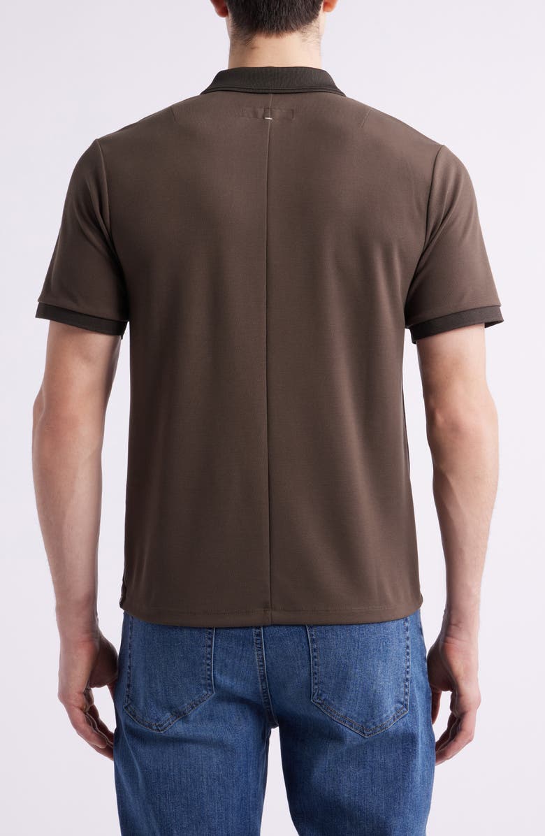 rag & bone Slim Fit Tech Piqué Polo, Alternate, color, 