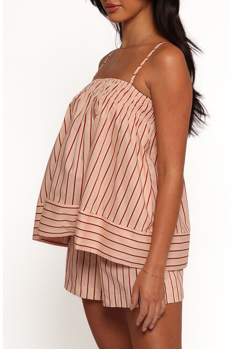 Aiesha Stripe Camisole & Shorts Set, Alternate, color, PINK STRIPE