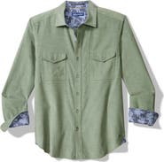Tommy Bahama Coastline Cord Heather Bay Cotton Corduroy Button-Up Shirt