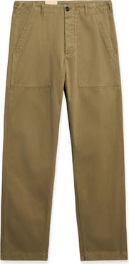 Fortela Newfatigue Herringbone Cotton Fatigue Trousers