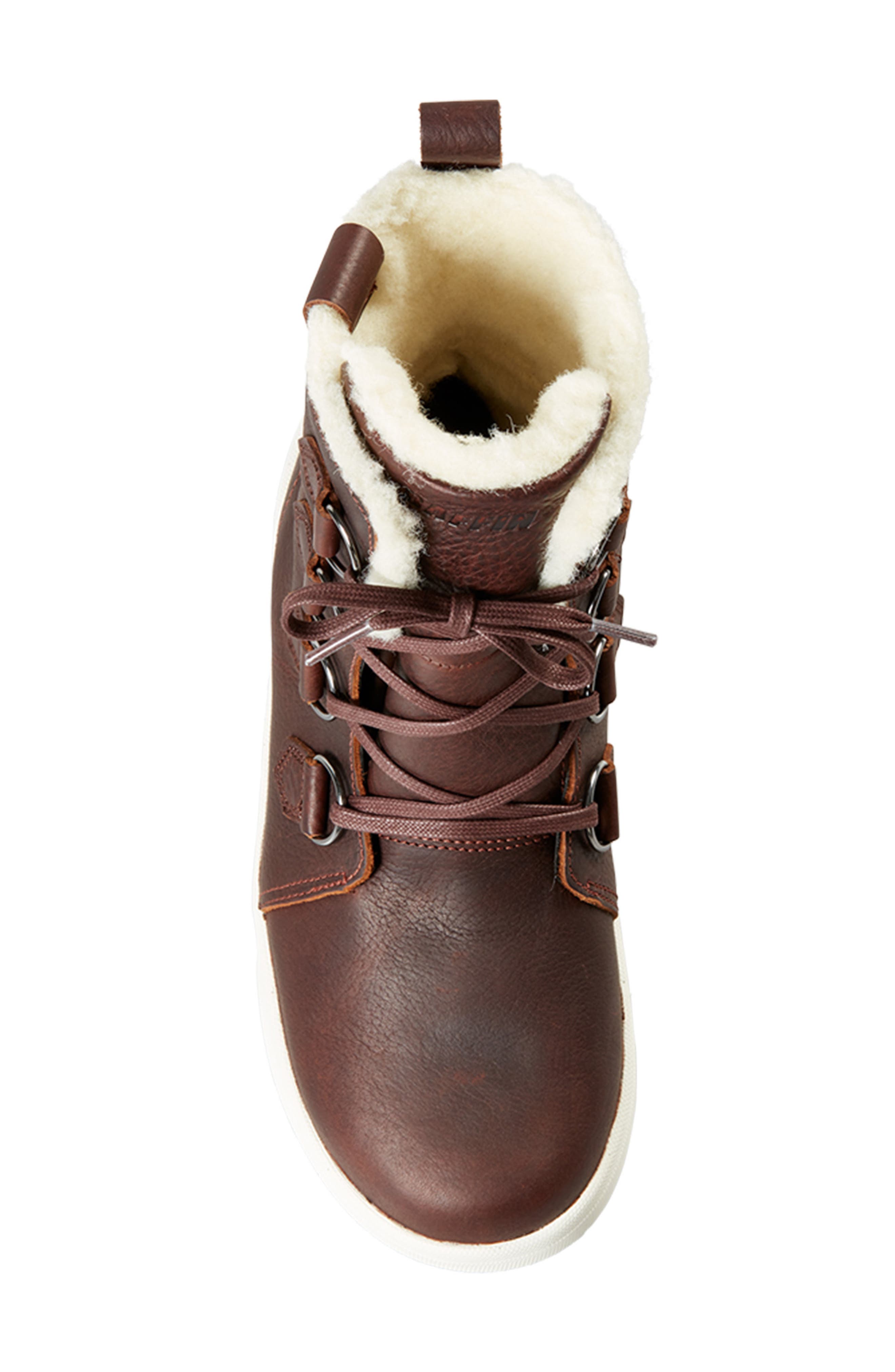 High Park Waterproof Winter Boot, Alternate, color, BROWN