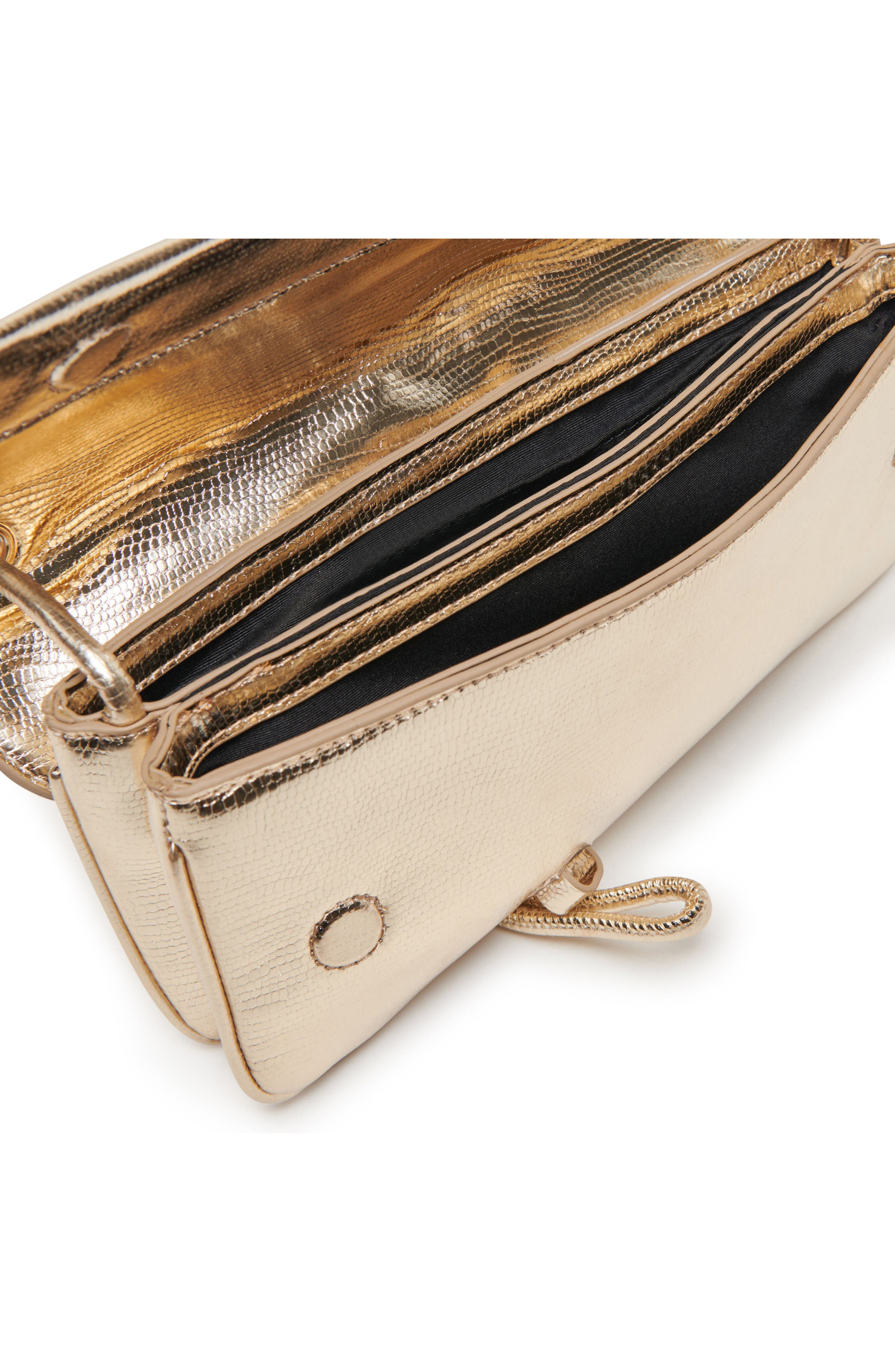 Dolce Vita Alice Lizard Embossed Faux Leather Shoulder Bag (Women