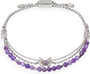 Alex and Ani Butterfly Stranded Bracelet Set