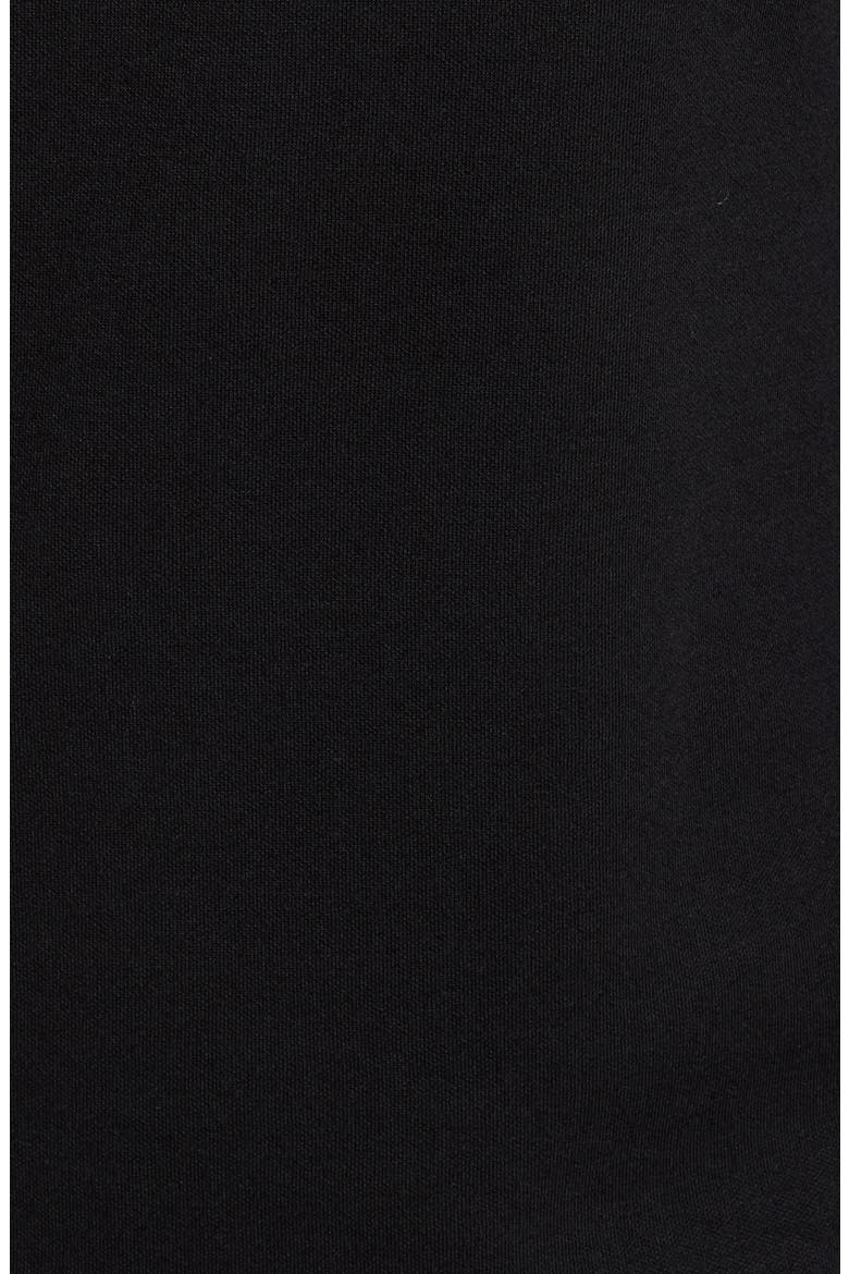 Crown Comfort Jersey Quarter Zip Pullover, Alternate, color, BLACK