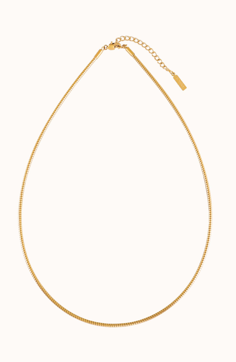 Joiana Jewelry Ribbed Choker Necklace, Main, color, 