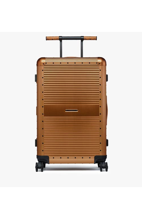 Mcm X Rawrow Ottomar Check-in Trolley In Gold